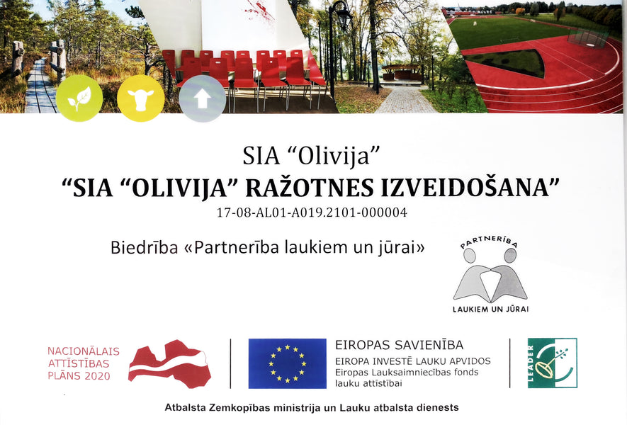 Darbnīca, kurā tiek radīta Olivijas produkcija